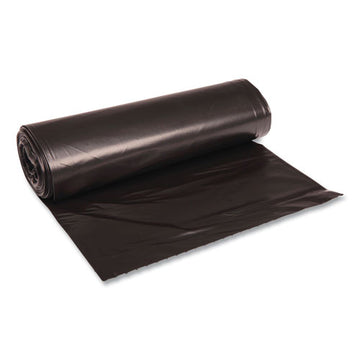 Boardwalk® Low Density Repro Can Liners, 60 Gal, 1.2 Mil, 38" X 58", Black, 10 Bags-roll, 10 Rolls-carton freeshipping - TVN Wholesale